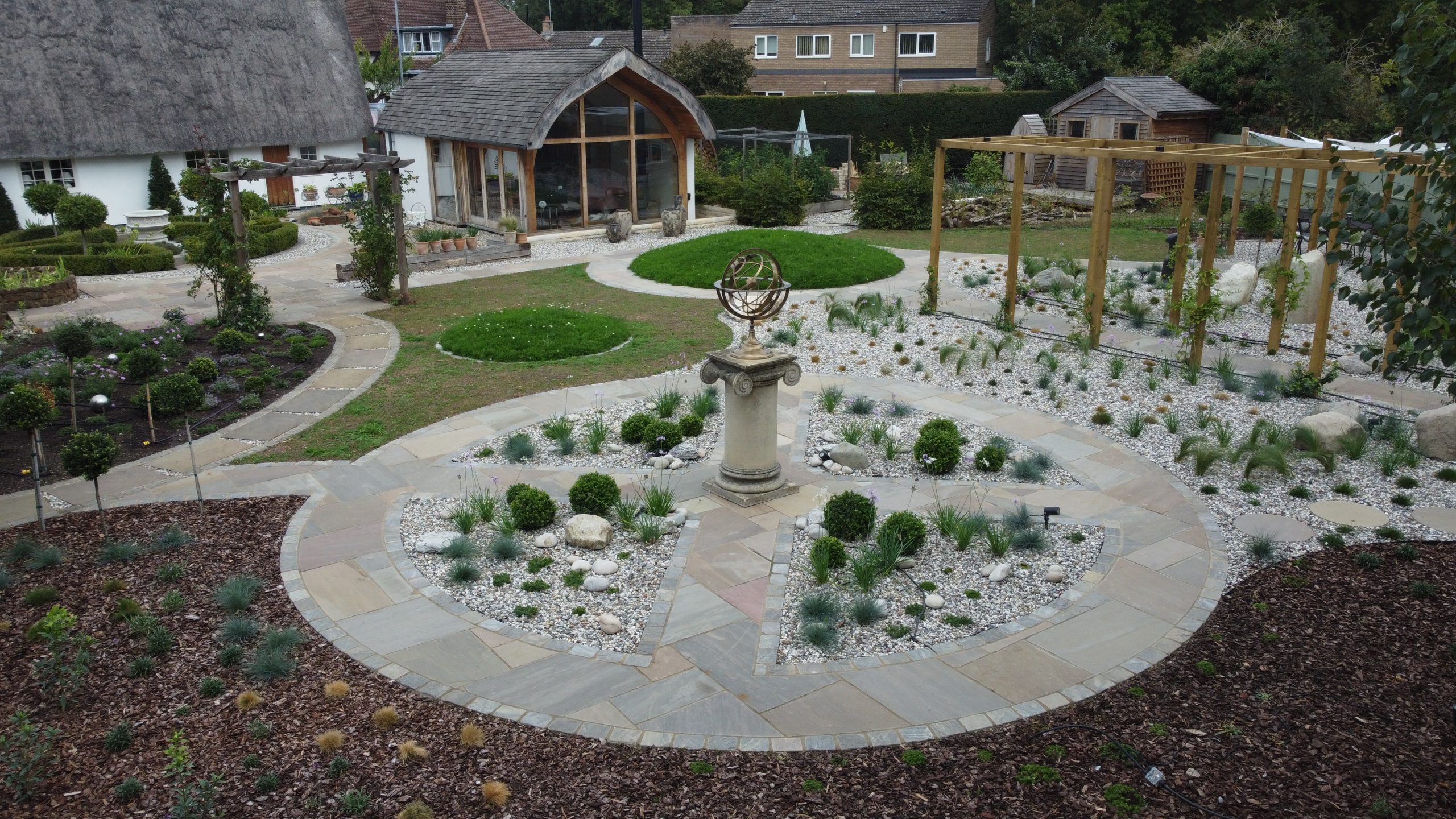 A large garden transformation - Landscaping Cambridge - 1