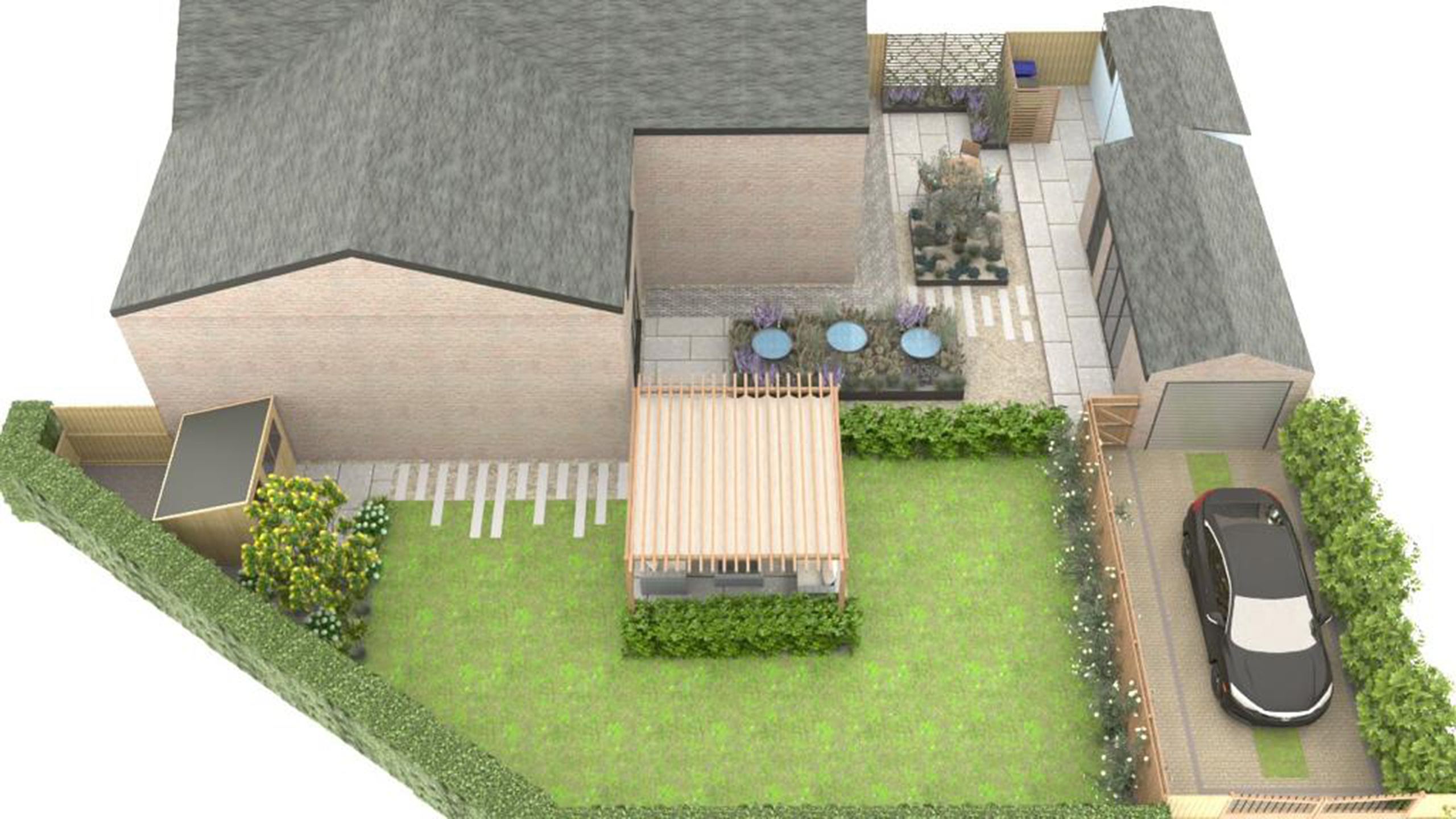 Full redesign and transformation of a garden – Landscaping Cambridge 5