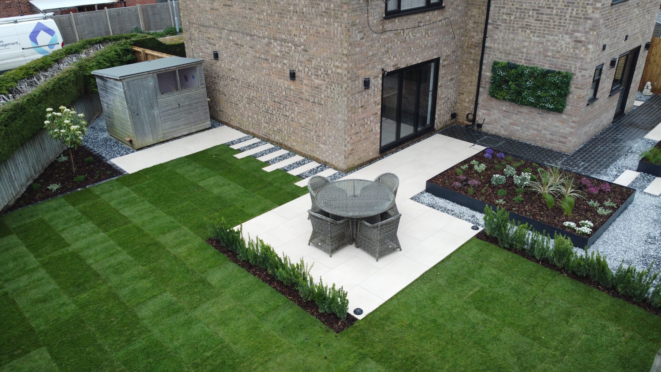 Full redesign and transformation of a garden – Landscaping Cambridge 1